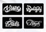 design hand drawn typography logo for your business